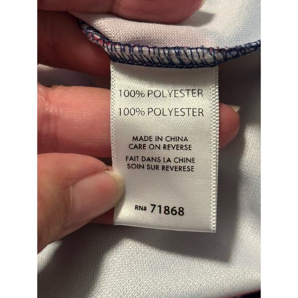 Space Jam Shirt Mens XL Multicolor Bugs Bunny Daffy Duck Looney Embroidered - Picture 8 of 8